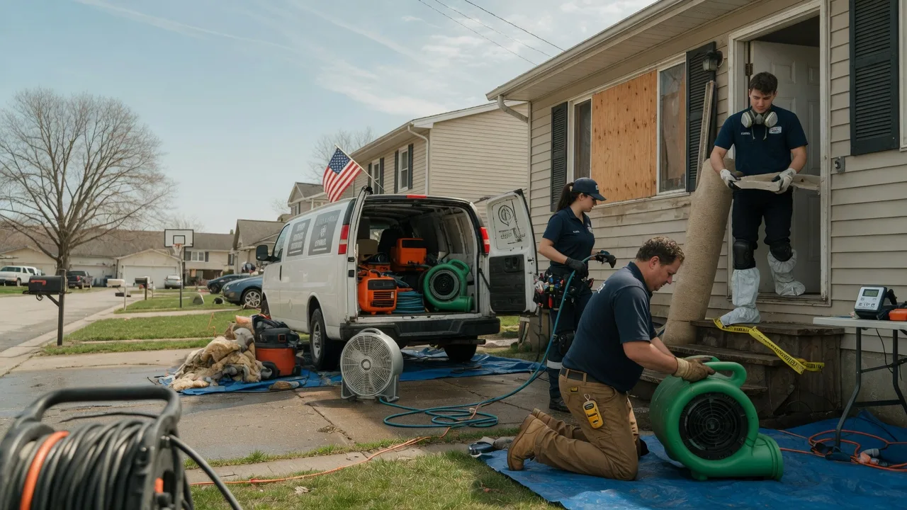 Water Damage Restoration in Sully, IA near me